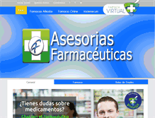 Tablet Screenshot of farmaciavirtual.com.co